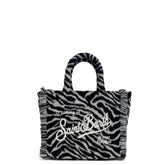 Borsa a mano SAINT BARTH VANITY MINI FELT - Zebra 00269I